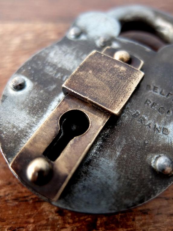 Pad Lock & 2 Keys (A0218)