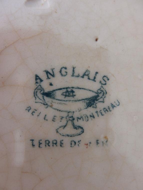 Creil et Montereau Anglais Plate (A0216)