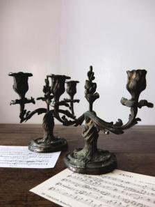 Pair of Candle Stands (A0414)