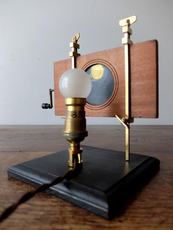 Magic Lantern Slide with Stand Lamp (B0219)