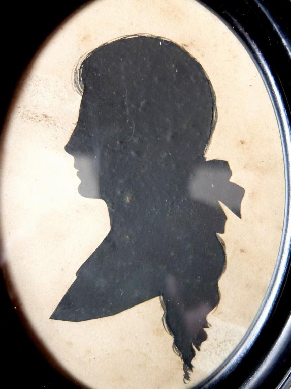 Frame Napoleon Ⅲ with Silhouette Portrait　(B0317)