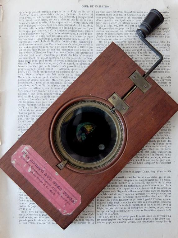 Magic Lantern Slide with Stand Lamp (A0319)
