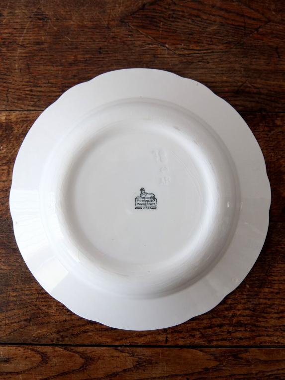 Petrus Regout 【Maastricht】 Soup Plate (E0615)