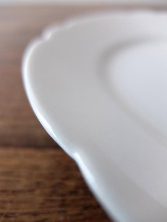 Societe Ceramique 【Maestricht】 White Plate (B0616)