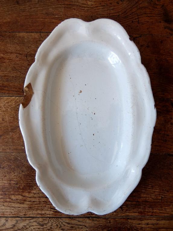 Moustiers White Plate (E0516)