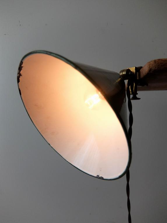 Enamel Clamp Lamp (A0717)