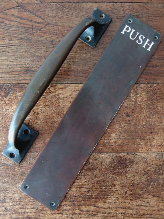Door Handle & Push Plate (A0818)