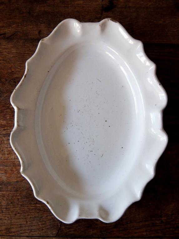 Moustiers White Plate (B0915)