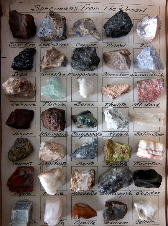 Mineral Specimens (B1115)