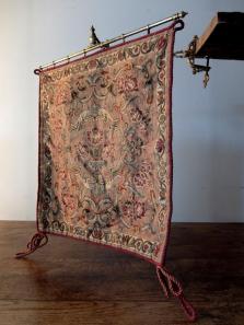 Tapestry with Brass Holder (A0916)