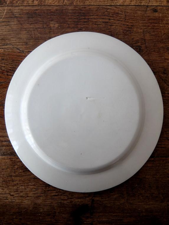 Montereau Grisaille Rébus Plate (C1019-02)