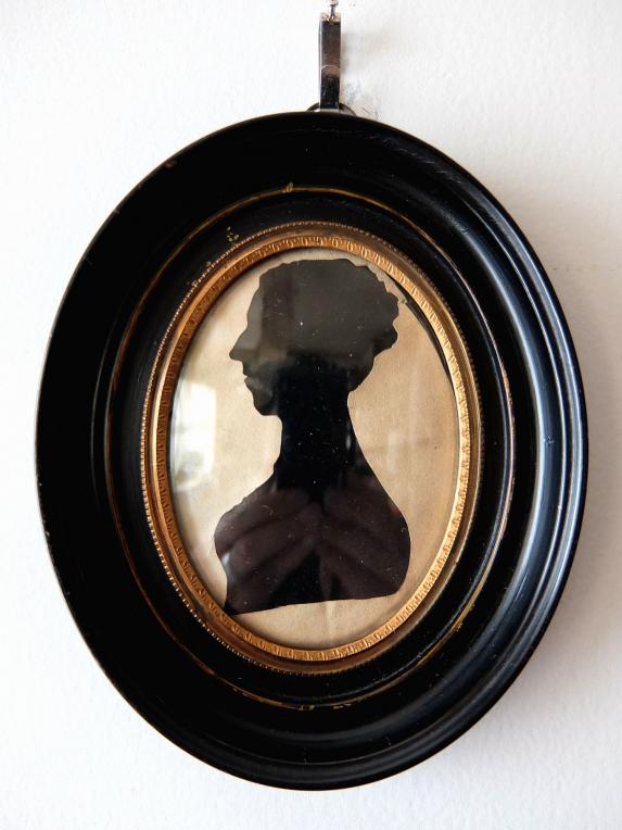 Frame Napoleon Ⅲ with Silhouette Portrait　(A1216)