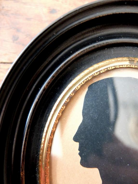Frame Napoleon Ⅲ with Silhouette Portrait　(A1216)