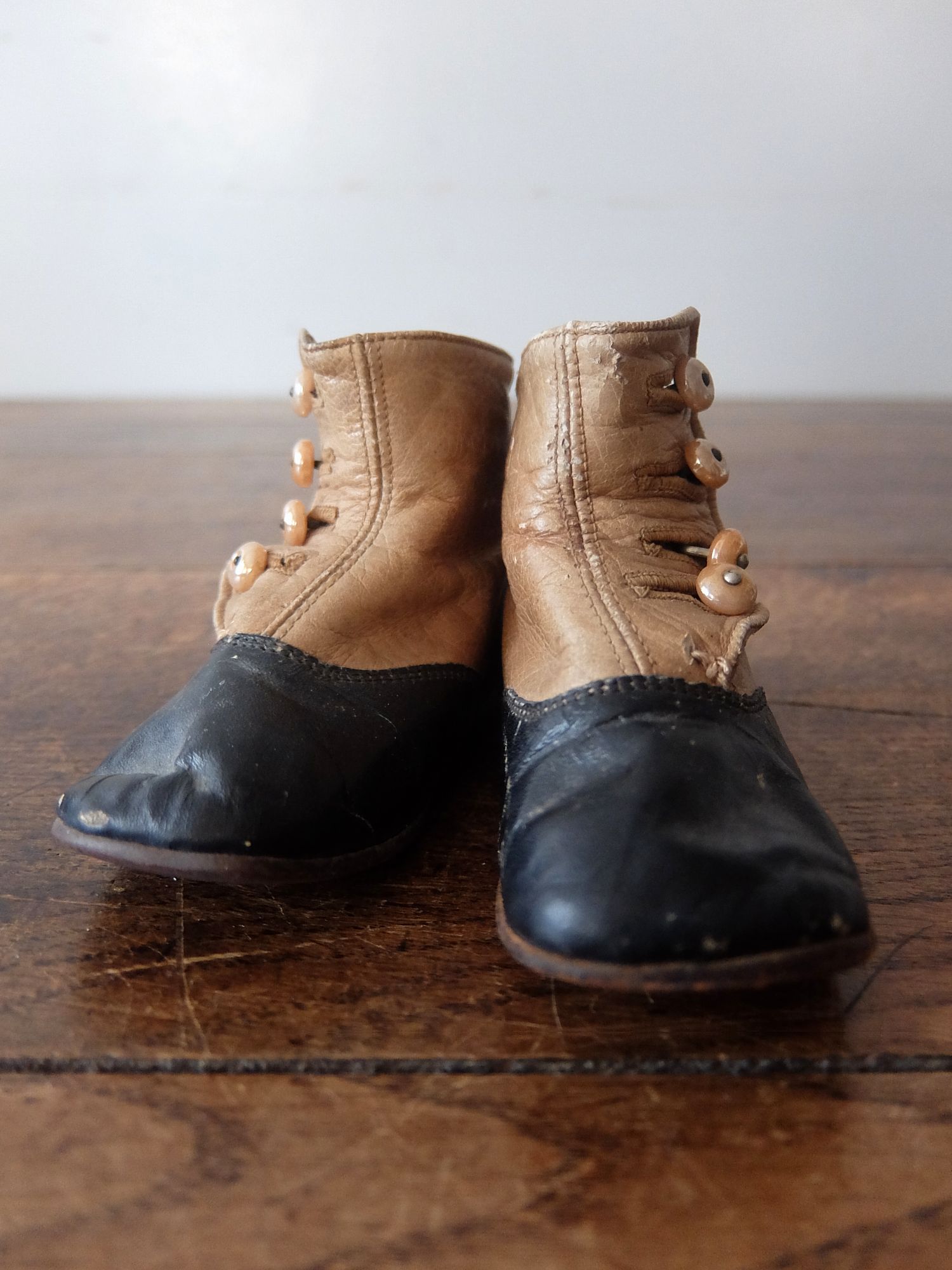 Leather Baby/Doll Shoes (A0326-02)