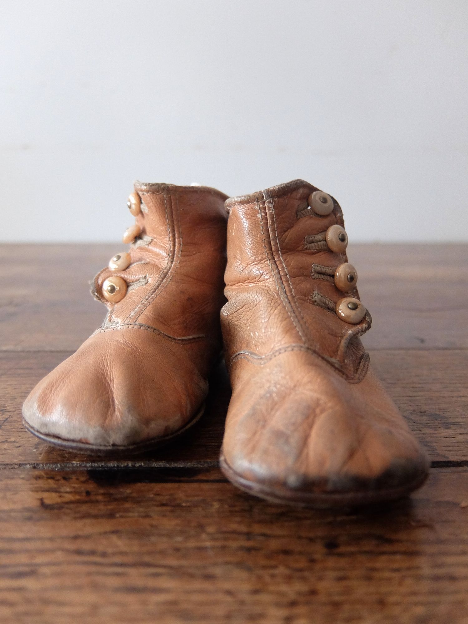 Leather Baby/Doll Shoes (C0326-03)