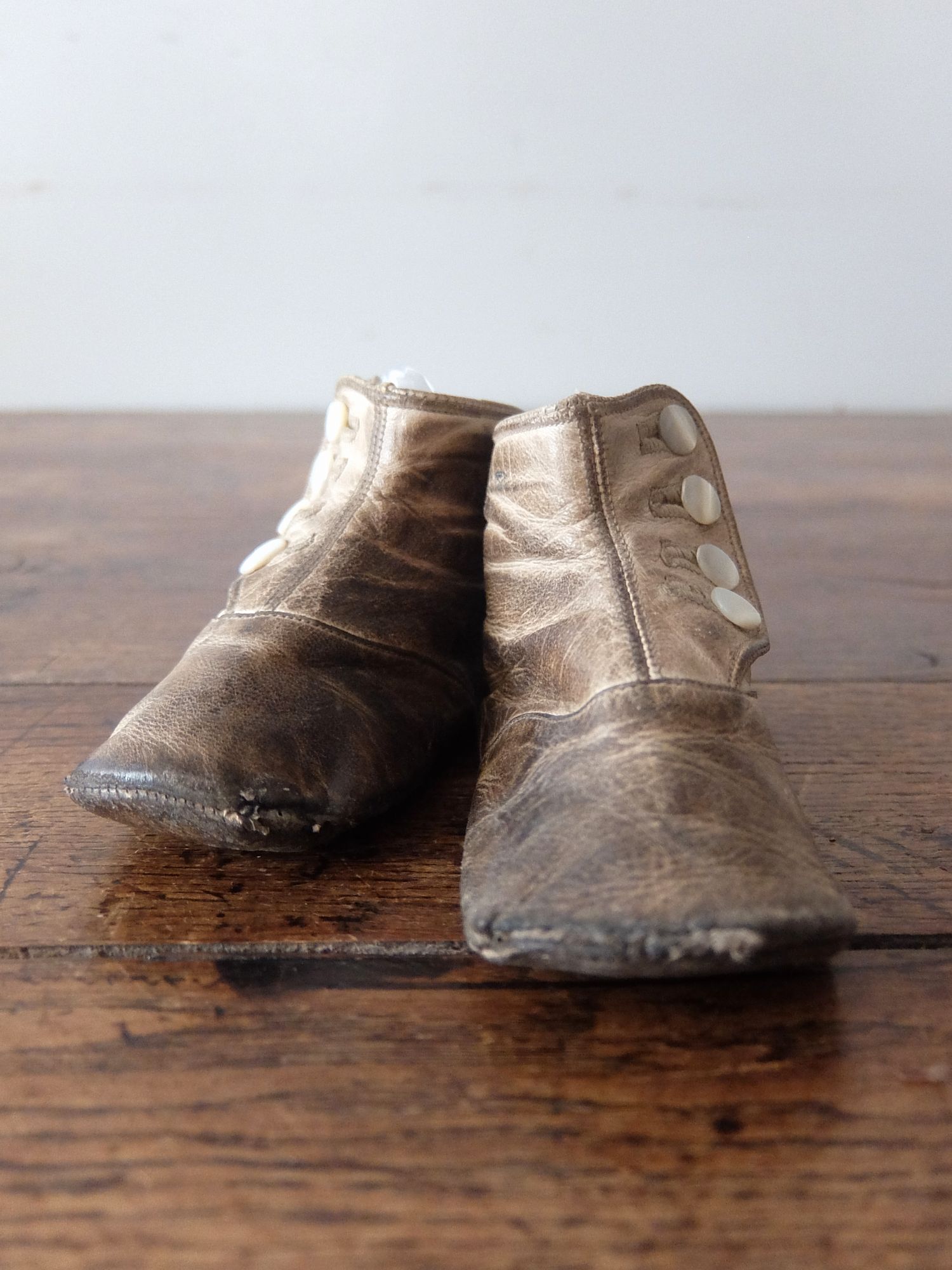 Leather Baby/Doll Shoes (C0326-01)