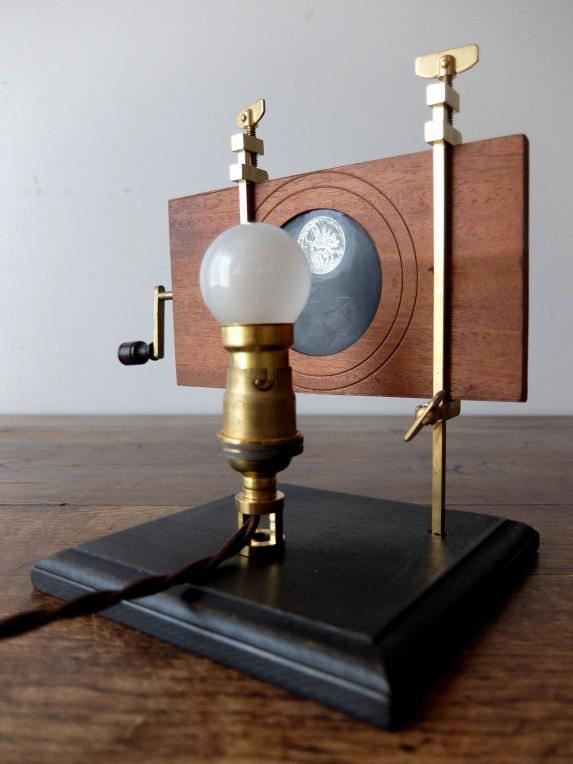 Magic Lantern Slide with Stand Lamp (C0219)