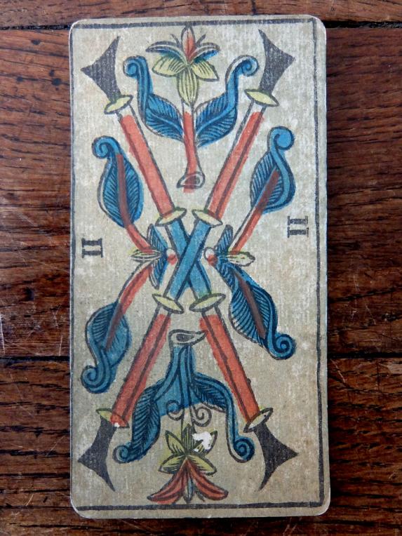 Antique Tarot Card (C0321-01)