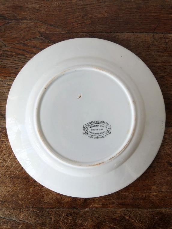 Creil et Montereau Grisaille Plate (C0216)
