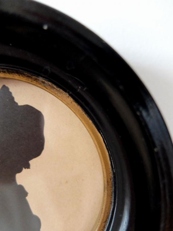 Frame Napoleon Ⅲ with Silhouette Portrait　(C0317)