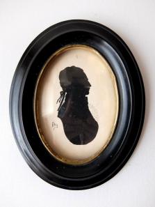Frame Napoleon Ⅲ with Silhouette Portrait　(A0418)