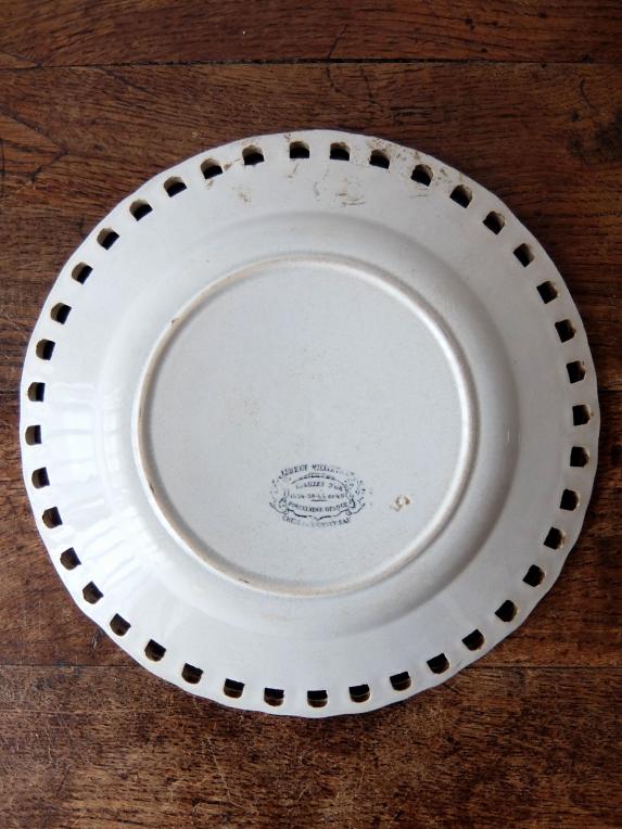 Creil et Montereau Panier Plate (A0419)