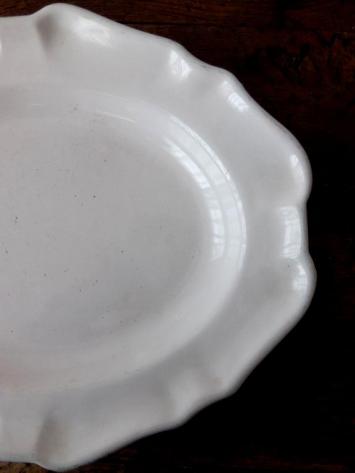 Moustiers White Plate (A0419)