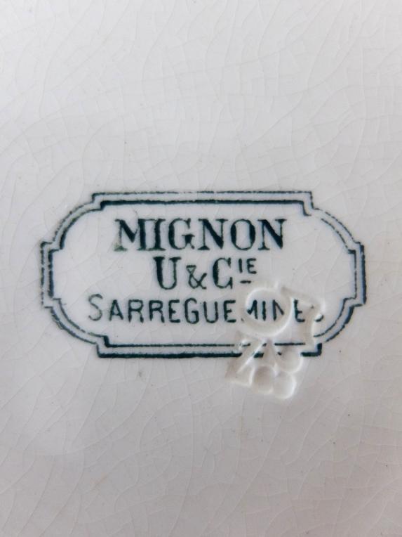 Sarreguemines Mignon Plate (A0523)