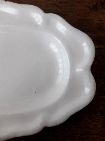 Moustiers White Plate (C0419)