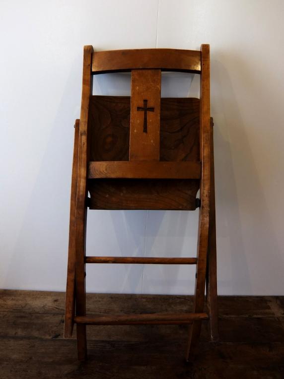Folding Church Chair (E002X)