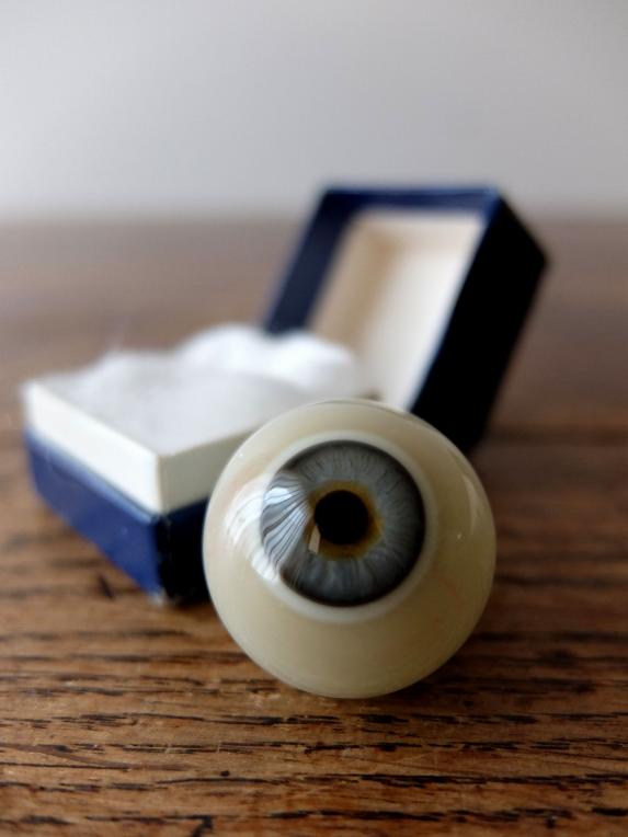 Prosthetic Glass Eye with Box (F0518-04)