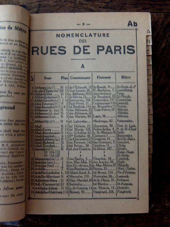 Guide Book 【Paris】 (C0620)