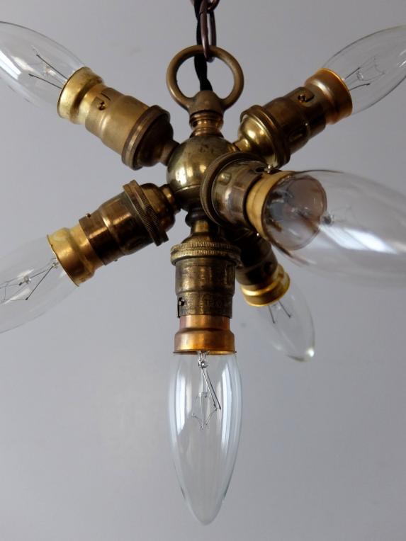 Brass Pendant 6 Lamps (A0721)