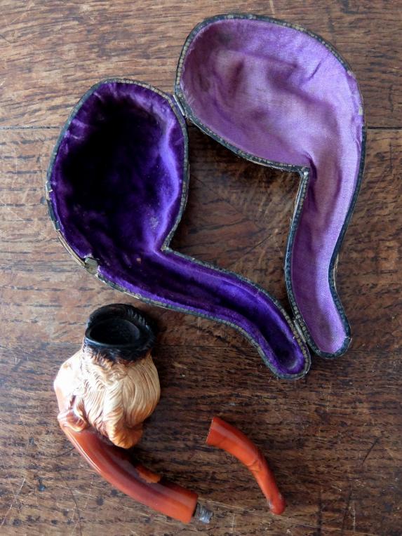 Meerschaum Pipe with Case (A0723)