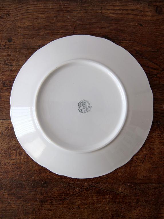 Societe Ceramique 【Maestricht】 White Plate (J0615)