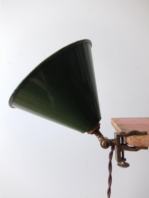 Enamel Clamp Lamp (A0717)