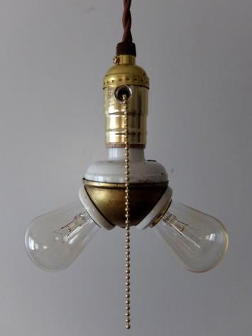 Double Socket with Pendant Lamp (A0721-01)