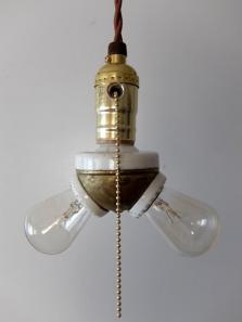 Double Socket with Pendant Lamp (A0721-03)