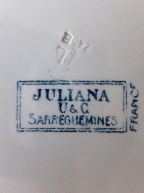 Sarreguemines Juliana Plate (A0823)