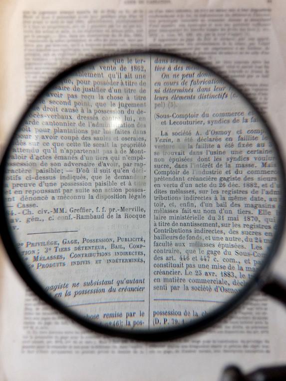 Jeweler's Magnifying Glass (A0820)