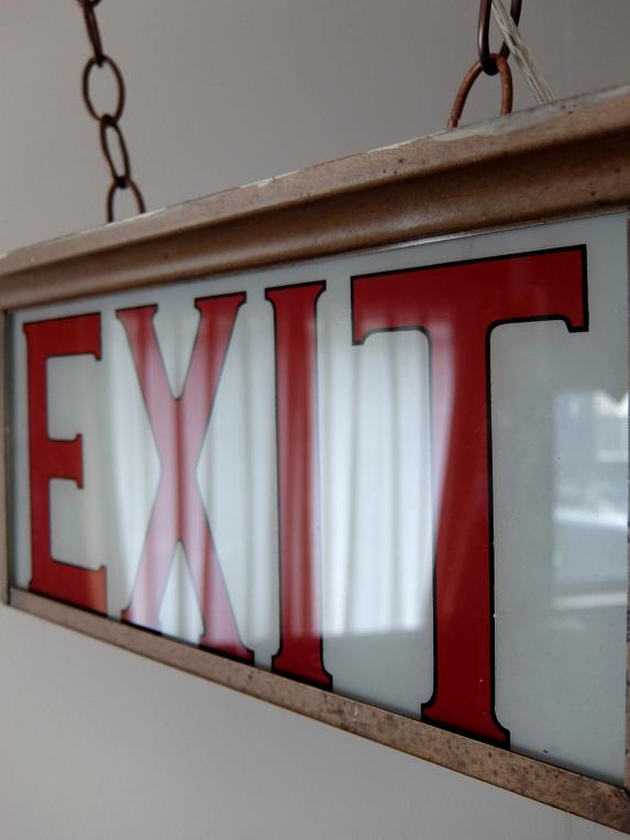 Theater Lamp "EXIT" (A0821)