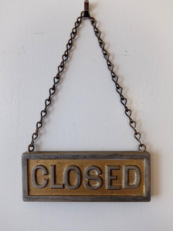 Open/Closed Sign (A0920)