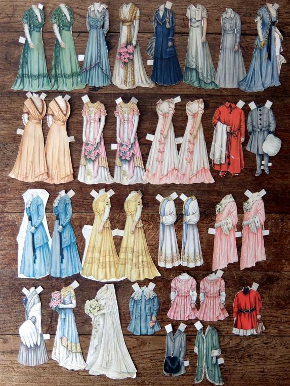 Victorian Paper Doll Set (A0917)