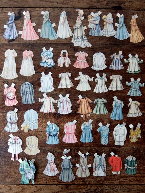 Victorian Paper Doll Set (A0917)