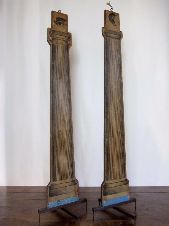 Pair of Masonic Columns (A0821)