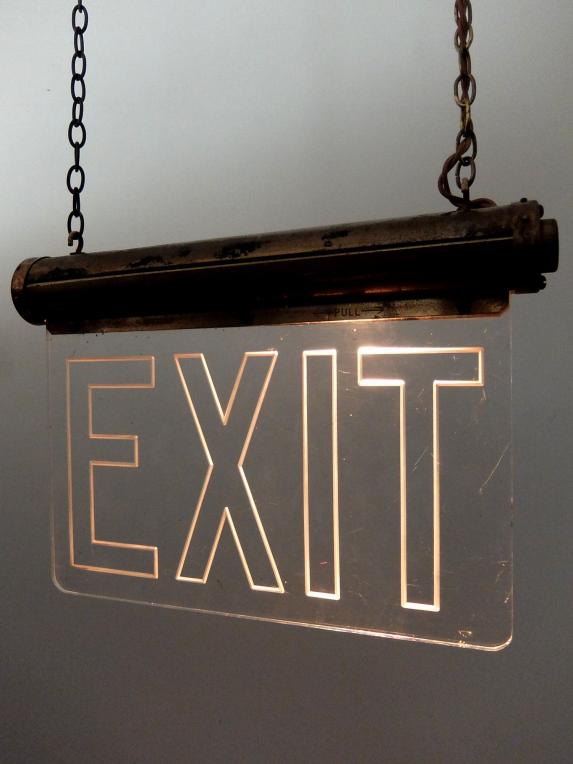 Theater Lamp "EXIT" (A1018)