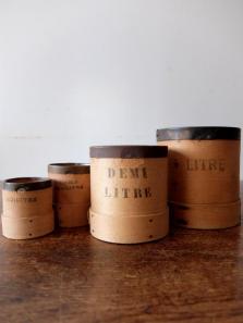 Wooden Measure Cups (4 pcs) (A1020)