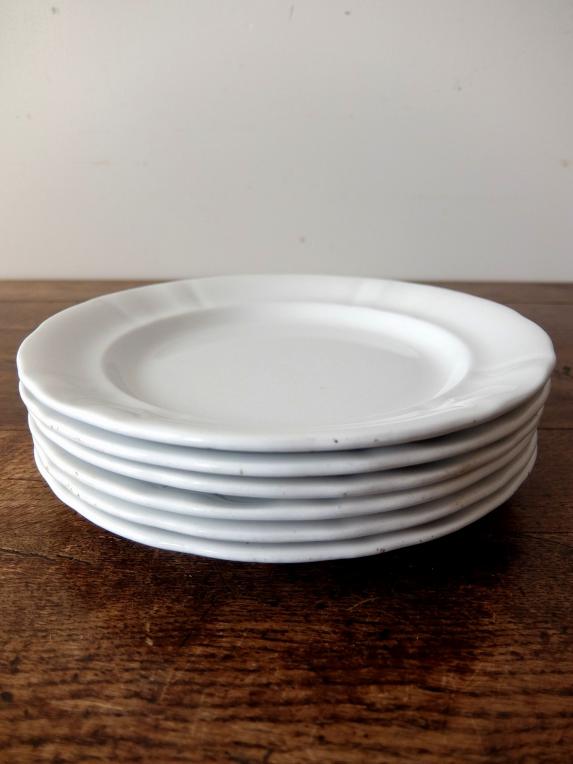 Societe Ceramique 【Maestricht】 White Plate (B0816)