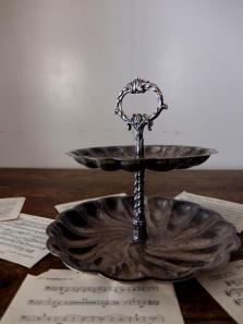Silver Cake Stand (A1014)