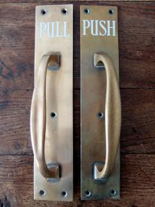 【Push】 & 【Pull】 Door Handles (A1221)
